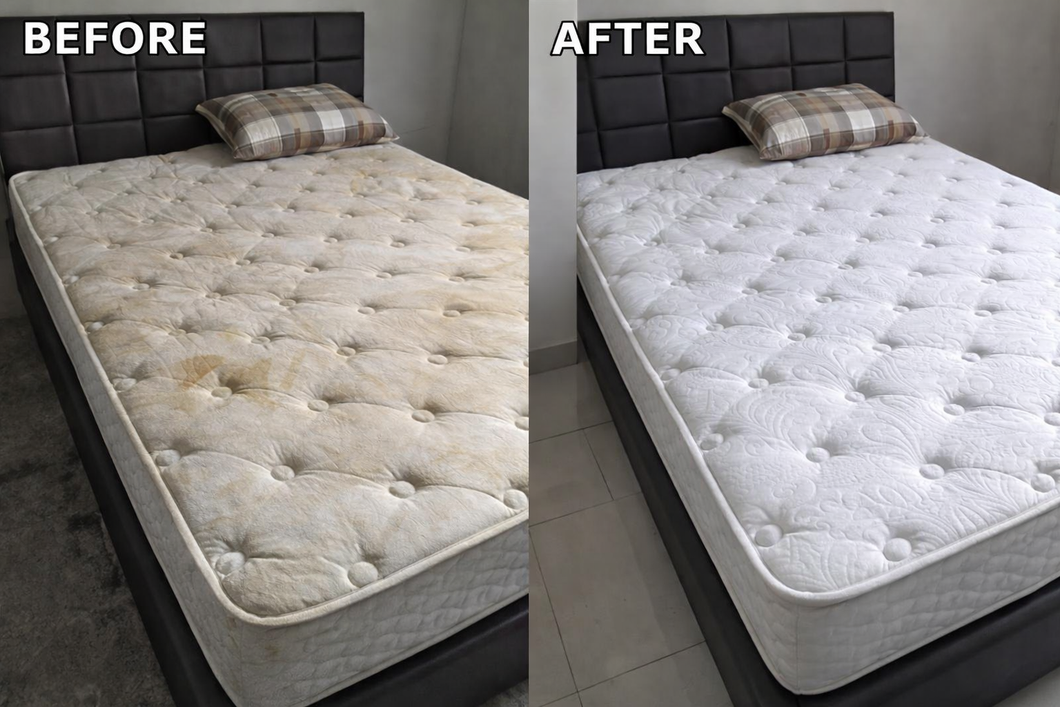 Ganti Kain Spring Bed